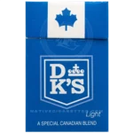DKs Light cigarette pack