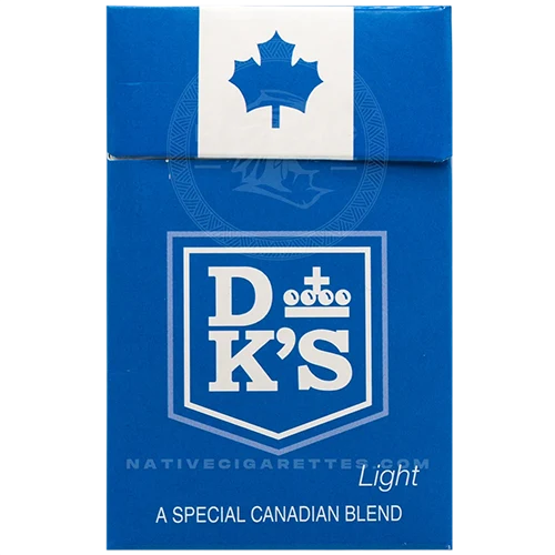 DKs Light cigarette pack