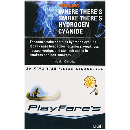 playfare's light cigarettes