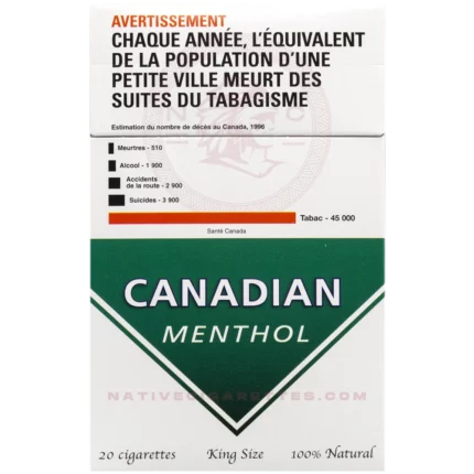 Buy cigarettes online - Canadian Menthol
