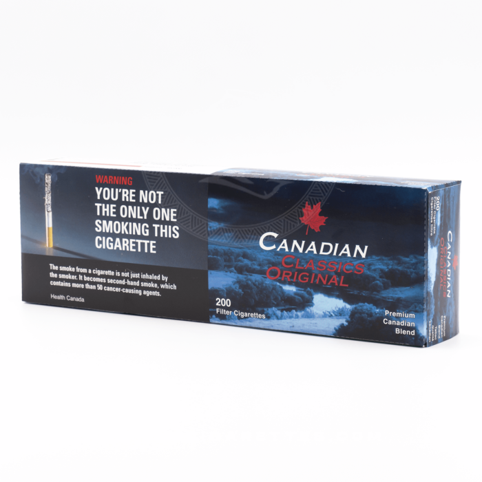 canadian classic original cigarettes carton