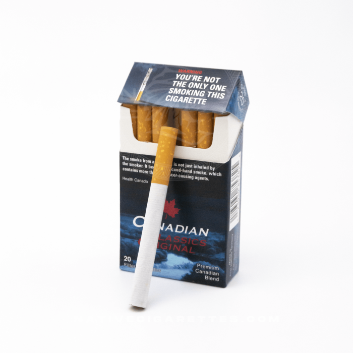 canadian classic original cigarettes king size