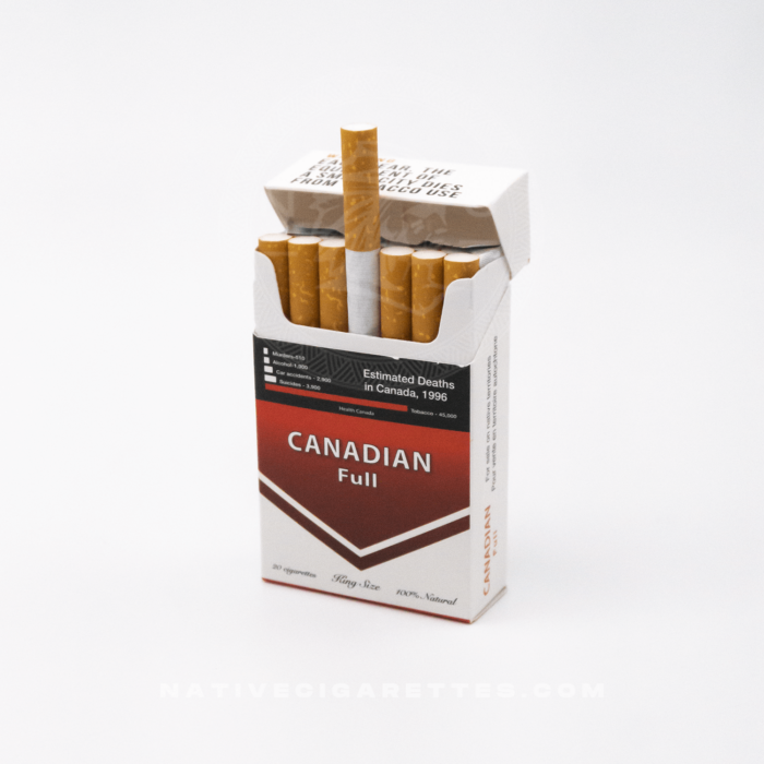 canadian full 20 cigarettes pack