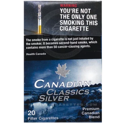 canadian classics silver cigarettes