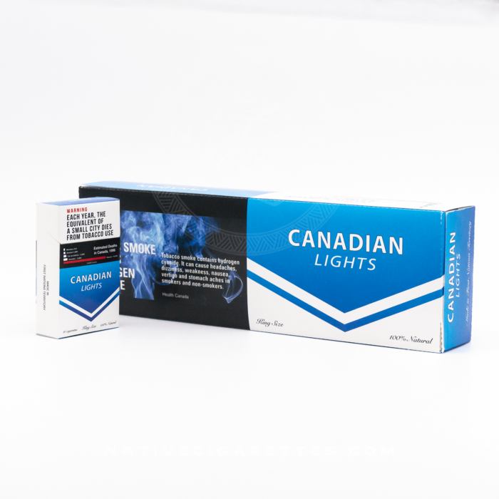 canadian lights cigarettes price 50