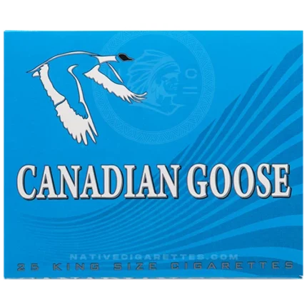 canadian goose blue cigarettes