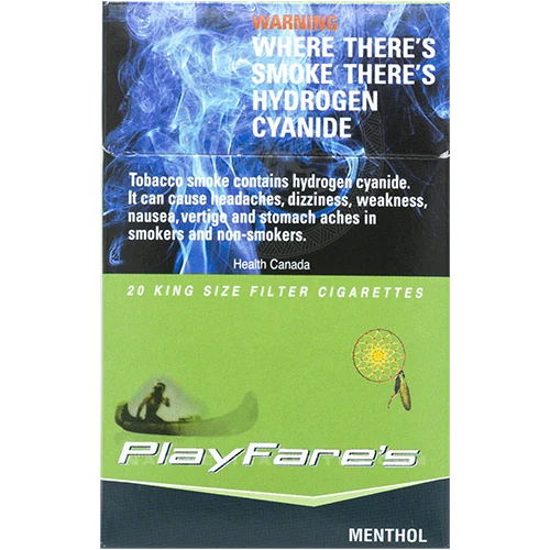 playfare's menthol cigarettes