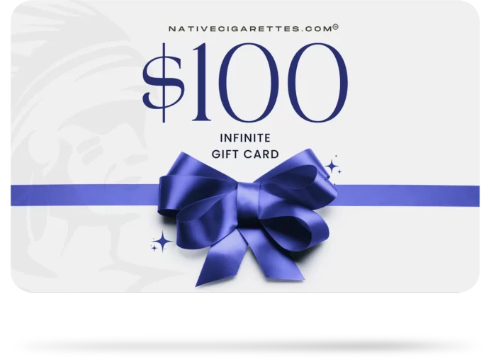 nativecigarettes.com infinite 100 gift card