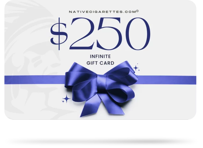 nativecigarettes.com infinite 250 gift card