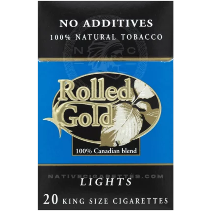 buy rolled gold lights cigarettes online