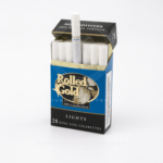rolled gold lights king size cigarette pack