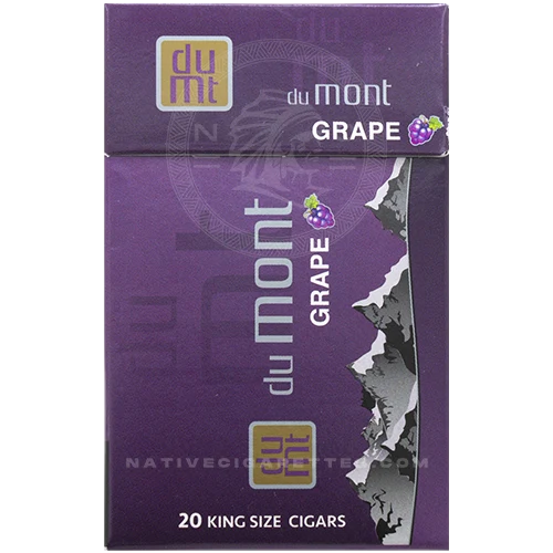 dumont grape flavored cigar pack