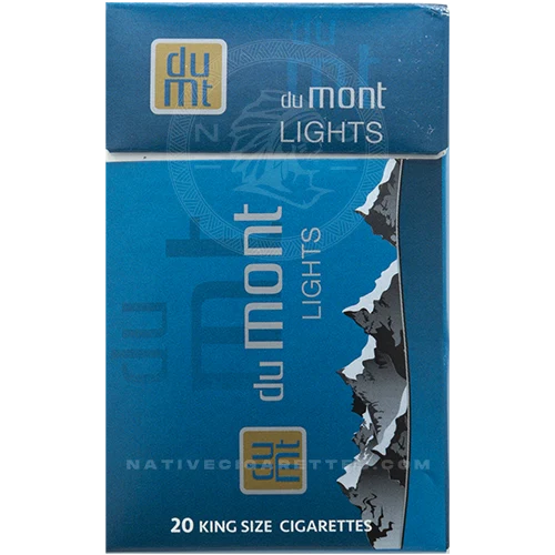 dumont lights cigarette pack