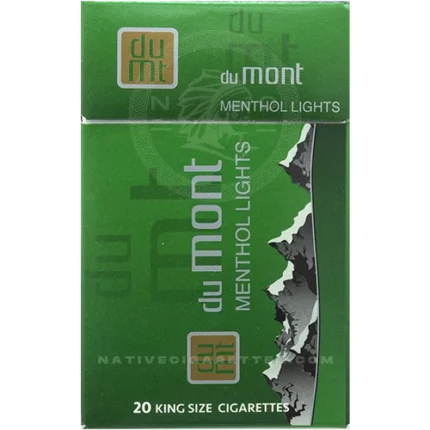 dumont menthol cigarette pack