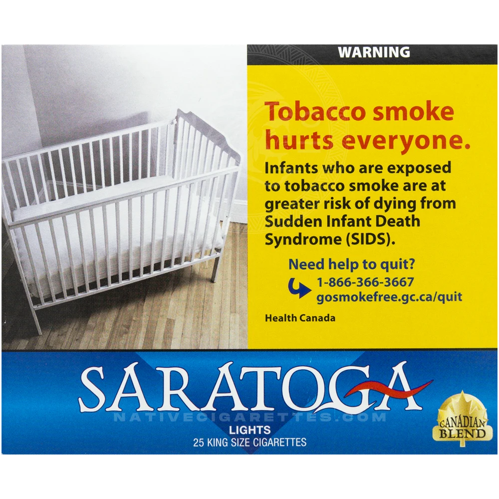 Image by NativeCigarettes.com buy saratoga lights cigarettes online