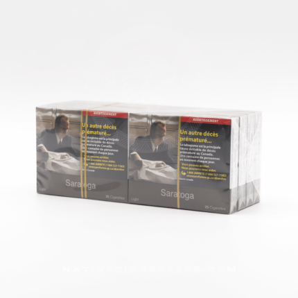 saratoga light cigarette carton