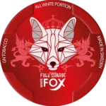 Image by NativeCigarettes.com White fox full charge slim all white Snus CAN