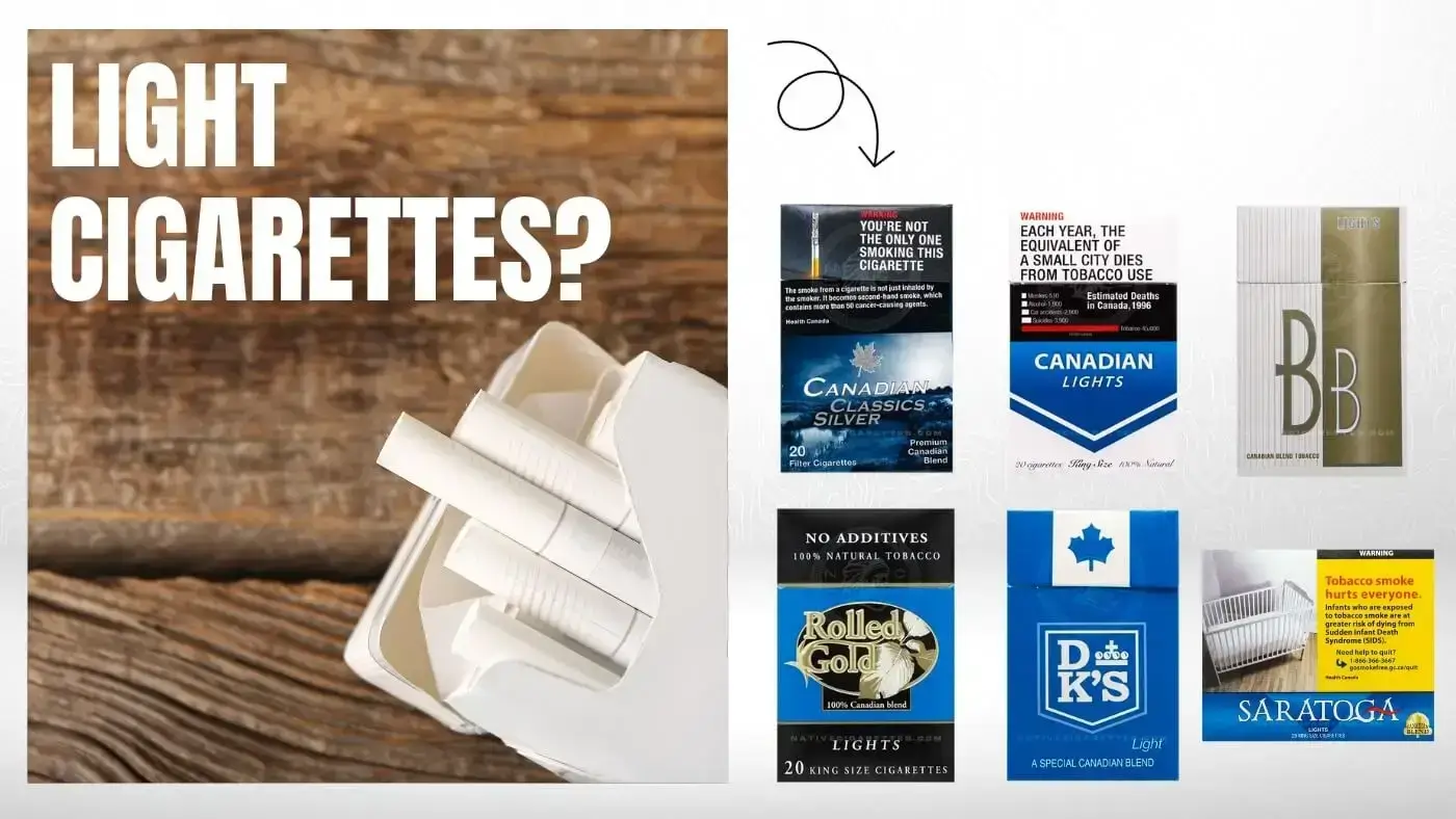 example of light cigarettes