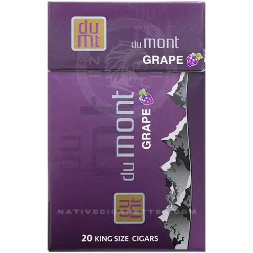 dumont-flavored-grape dumont grape flavored cigar pack