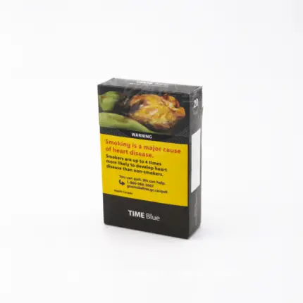time blue cigarettes pack