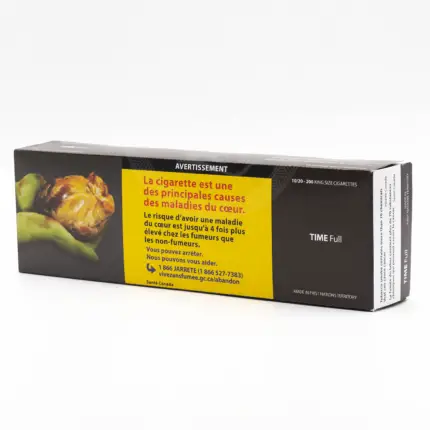 time full cigarette carton