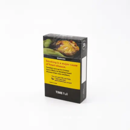 time full cigarette pack
