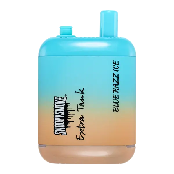 snoopy-smoke_blue-razz-ice-vape-nativecigarettes Blue Razz Ice Snoopy Smoke Extra Tank Disposable Vape